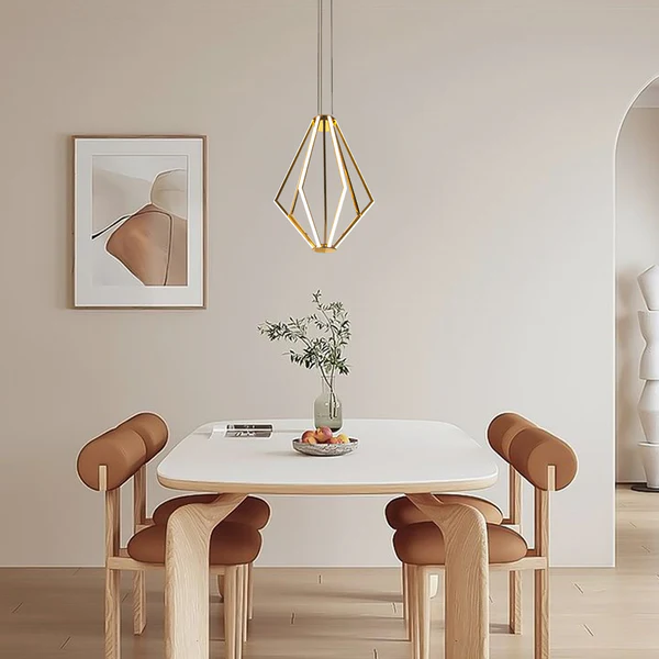 Champagne Gold Ceiling Pendant Light – Large