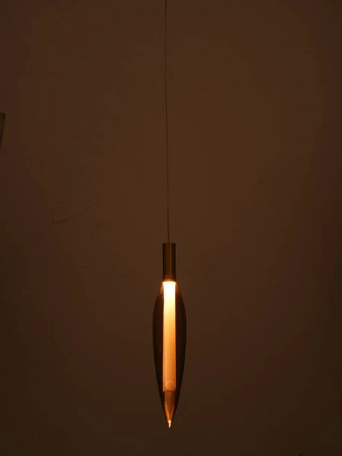 Linéa Glow – Rose Gold & Matte Gold Slim LED Pendant (4.3W)