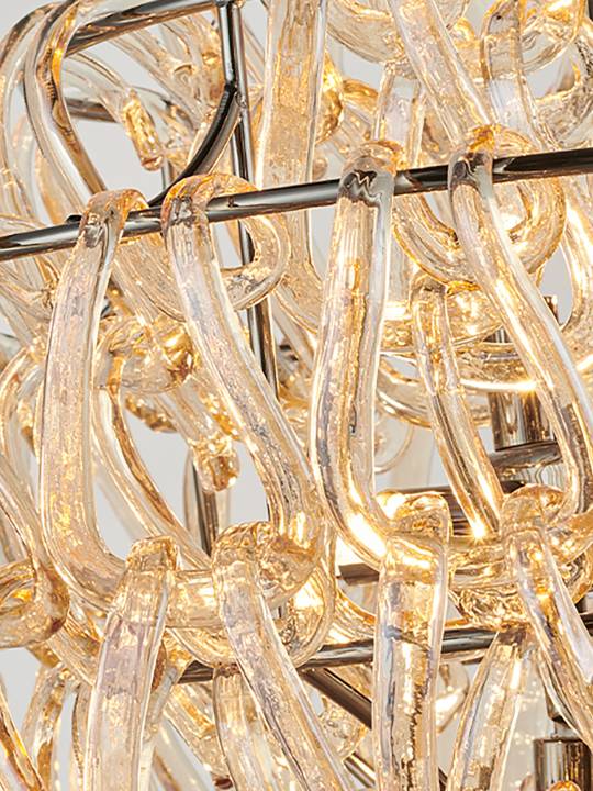 Obsidian Array – 1200mm Pearl Black Linear Pendant Light