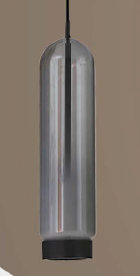 Aurum Drop – Black & Gradient Gray Pendant Light
