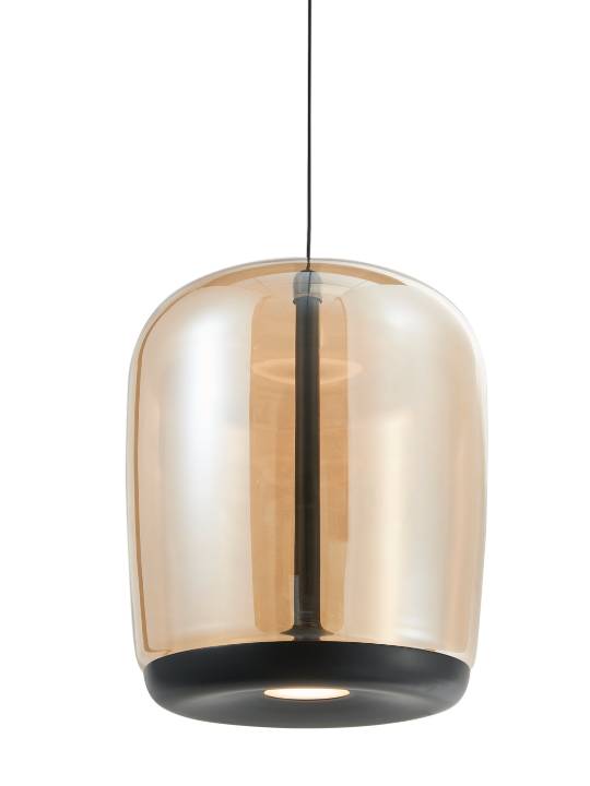 Amber Dual Glow Pendant Light