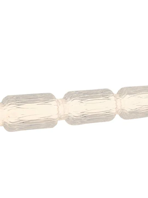 Chrome Glass Linear Pendant Light