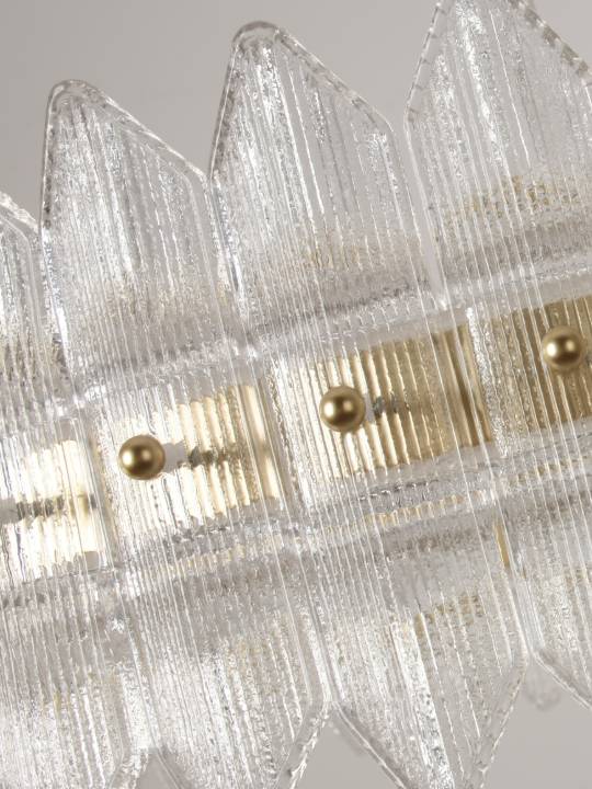 Modern Gold Ring Pendant Light