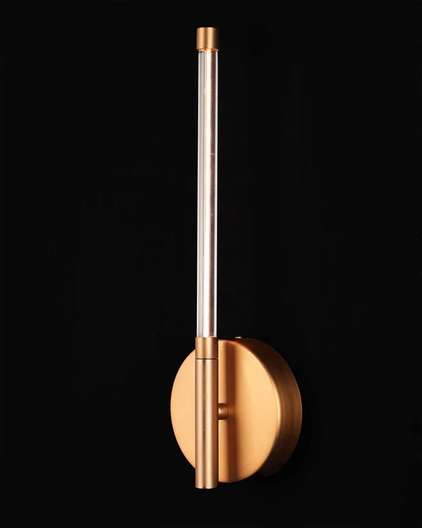 Antique Brass LED Wall Light – 4.5W | Tall Vertical Design