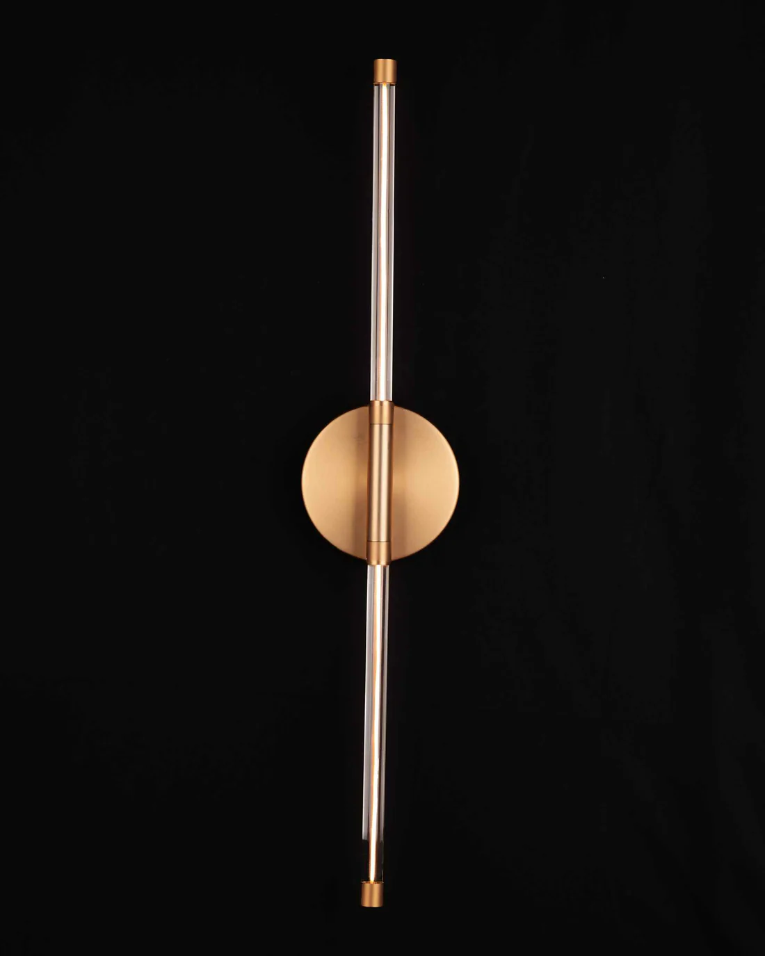 Antique Brass Linear LED Wall Light – 2 × 4.5W