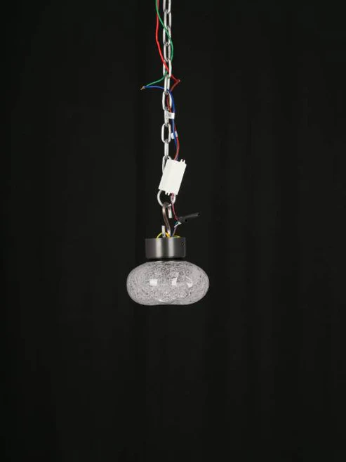 Clear Handmade Glass Wall Light – LED 4W