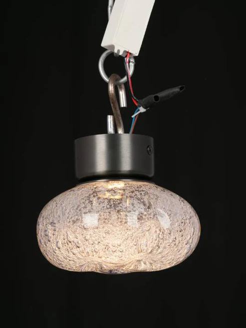 Clear Handmade Glass Wall Light – LED 4W