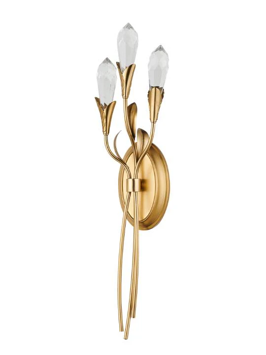 Cloud Crystal Wall Light – Copper Finish (6W)